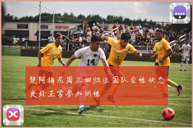 楚阿梅尼周三回归法国队合练状态良好正常参加训练