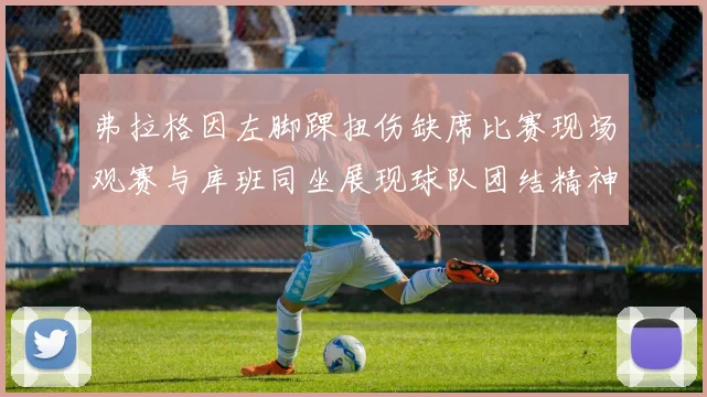 弗拉格因左脚踝扭伤缺席比赛现场观赛与库班同坐展现球队团结精神